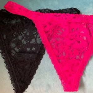 Hot Pink and Black 2 pair discounted bundle